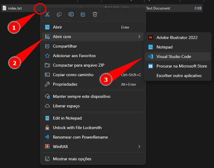 Abrir Visual Studio Code